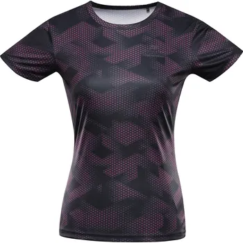 Dámské oblečení Dámské rychleschnoucí triko s cool dry ALPINE PRO QUATRA růžová L