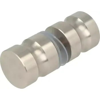 Nábytkové kování Úchytka pro kabinové dveře Nr. 4, nerez