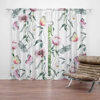 Závěs Sablio Závěs Letní zahrada: 2ks 140x250cm