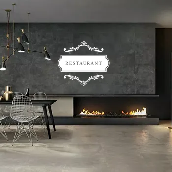 samolepka Sablio Samolepka na zeď: Restaurant - 60x53 cm