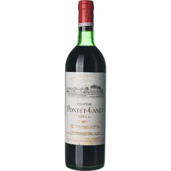 Víno Archivní víno 1976 Château Pontet Canet Pauillac 0,75 l