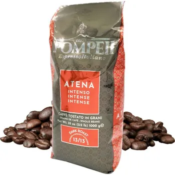 Káva Caffe Pompeii Atena Espressoitaliano 1000g zrnková káva