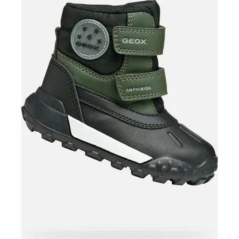 Chlapecké tenisky Geox Chlapecké Chlapci první kroky Geox Trekkyup ABX Tmavě zelená Zelená 26 (2942767)