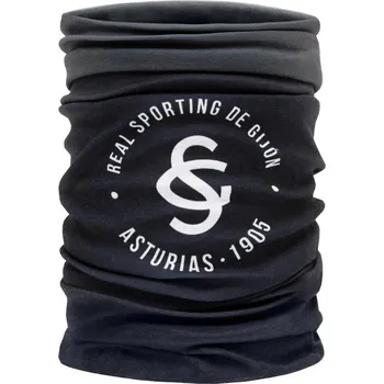Nákrčník SIROKO Cyklistický nákrčník Real Sporting de Gijón x Siroko SC NW Negro Černá ČERNÁ