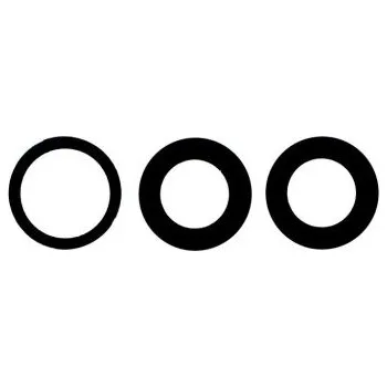 Náhradní kryt pro mobilní telefon iPhone 16 Pro/16 Pro Max náhradní sklíčko zadní kameryy