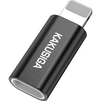 Datové redukce Adaptér KSC-559 microUSB - Lightning černý