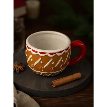 Sinsay - Hrnek s vánočním motivem - béžová - 161GI-08X - 161GI-08X-ONE