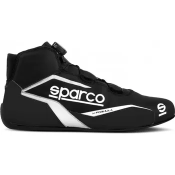 Pánské tenisky SPARCO Kartingové boty Sparco K-Formula black and white, size 44