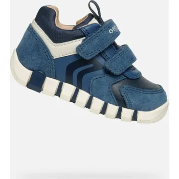 Chlapecká obuv Geox Chlapecké Modré chlapecké boty pro první krůčky Geox Iupidoo Boy Modrá 21 (2942789)
