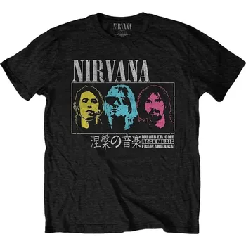Nirvana Japan! Black M Tričko