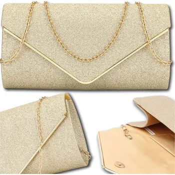 Kabelka Camerazar Elegantní brokátová večerní kabelka pro ženy přes rameno