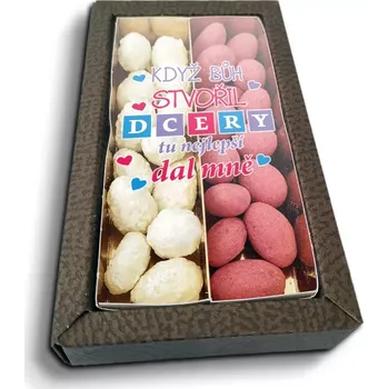 Čokoláda Sablio Mandle v čokoládě Když Bůh stvořil dcery - 2x 80g