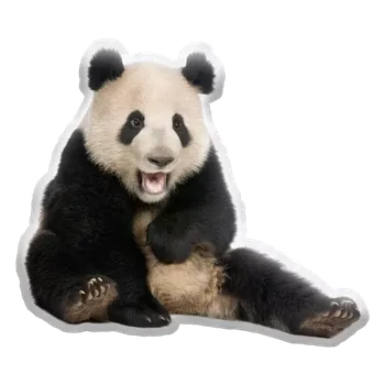 Polštář Sablio 3D polštář ve tvaru Panda