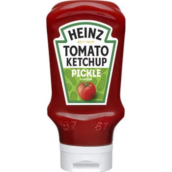 Omáčka Heinz Kečup s příchutí nakládaných okurek 460g