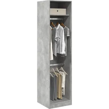 Příborník a kredenc zahrada-XL Šatní skříň betonově šedá 50 x 50 x 200 cm dřevotříska 3307786