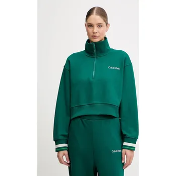 Pánská mikina Mikina Calvin Klein Performance LVGWF5W310 zelená 79X, vel. M