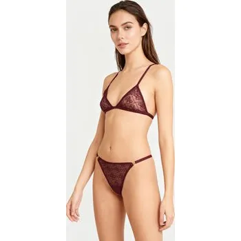 Kalhotky Guess Kalhotky string O5RE10 KCLB0 Bordó M