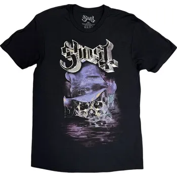 Pánské tričko Ghost Tričko Skeletour Admat '25 Tour Dates Unisex Black M