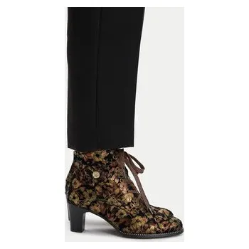 Dámské kozačky Kotníková obuv Laura Vita Elcodieo 01 Hnědá 39