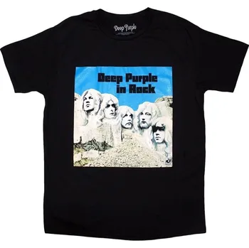 Pánské tričko Deep Purple In Rock Black M Tričko