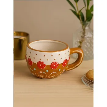 Sinsay - Hrnek s vánočním motivem - béžová - 160GI-08X - 160GI-08X-ONE