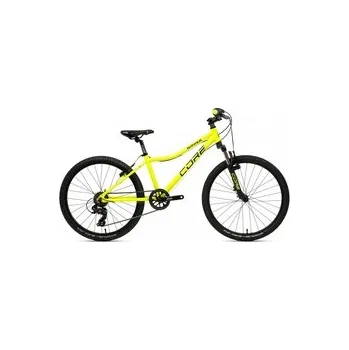 Dětské kolo Core Nipper 24" (2025) 1x7sp. žlutá odpružená vidlice Z-565