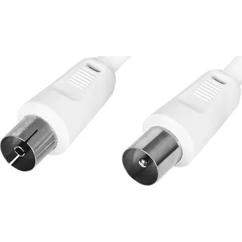 Video kabel 3m bílý AV kabel pro TV/Video