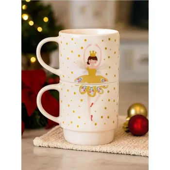 Sinsay - Hrnky s vánočním motivem – 2 kusy - bílá - 060GI-00X - 060GI-00X-ONE