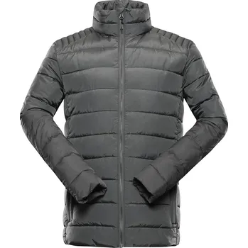 Pánská hi-therm bunda ALPINE PRO GARAT neutrální / zemitá XL