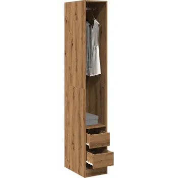 Příborník a kredenc zahrada-XL Šatní skříň dub artisan 30 x 50 x 200 cm kompozitní dřevo 3307746
