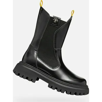 Dívčí tenisky Geox Dívčí Černá dívčí kotníková obuv Geox Maquinnens Girl Černá 33 (2942268)