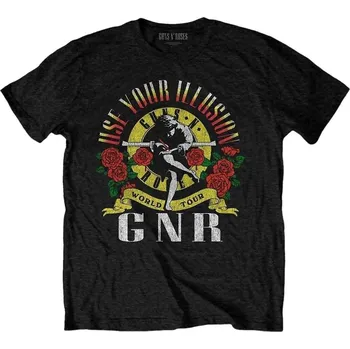 Guns N' Roses UYI World Tour Black XL Tričko