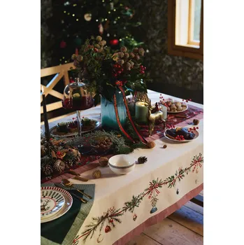 ubrus Bavlněný ubrus Medicine béžová barva RW25-ORU812 01A