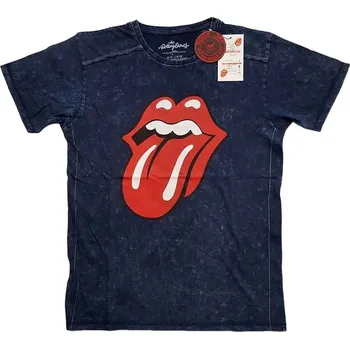 Pánské tričko The Rolling Stones Tričko Classic Tongue Unisex Navy Blue XL
