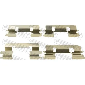 Brzdový systém Sada příslušenství, obložení kotoučové brzdy FEBEST 0103-CDE120F