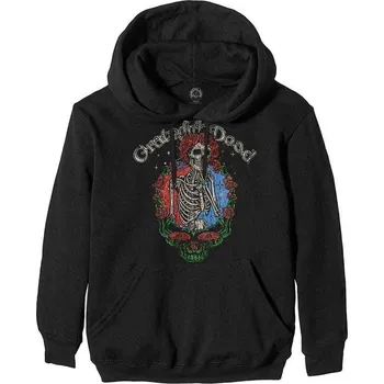 Pánská mikina Grateful Dead Mikina Floral Stealie Unisex Black 2XL
