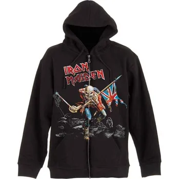 Pánská mikina Iron Maiden Mikina Scuffed Trooper Unisex Black XL