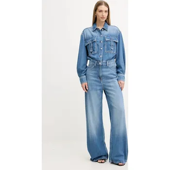 Dámské oblečení Džínový overal Guess KINSLEY W5YD58.D5B94 modrá 55J, vel. 29/32