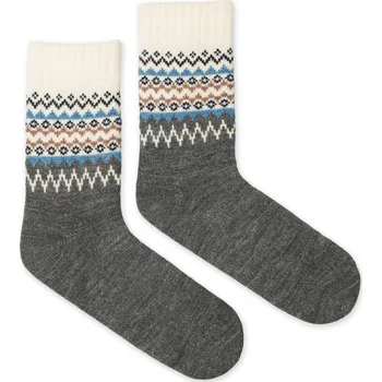 Dámské ponožky Vlněné ponožky Vlnáč Severka šedé M (39-42)