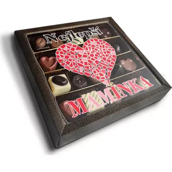 Bonboniéra Sablio Pralinky Nejlepší maminka - 20 ks pralinek