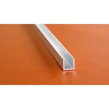 Stavební profil Hliníkový profil U (HU2220) (2000 mm)