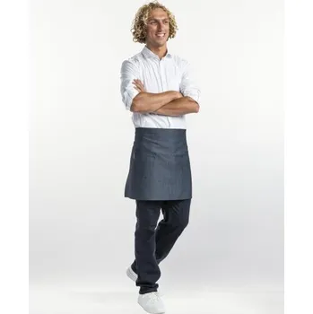 Kuchyňská zástěra Chaud Devant | Kuchařská zástěra Nujutsu Petrol - Blue / W90 - L45 cm / W90 - L45 cm / modrá