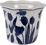 Clayre & Eef - Keramický květináč FLOWERS 6CE2379