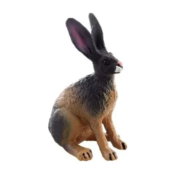 Velikonoční dekorace Plastový zajíc o velikosti cca 5 x 7 x 3 cm. Baleno v sáčku. Věk 3+ Zajíc