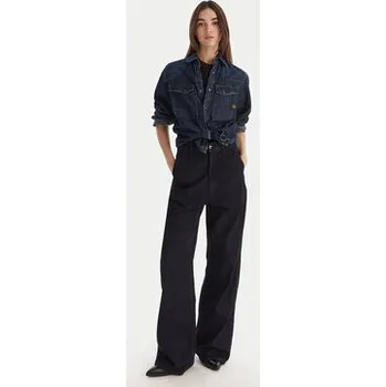 G-Star Raw Jeansy Roos D27705-D536 Tmavomodrá Wide Leg 26_30