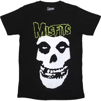 Misfits Tričko Skull & Logo Unisex Black M