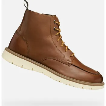 Pánská obuv Geox Pánské Hnědá pánská kotníková obuv Geox Pove Hnědá 42 (2943092)