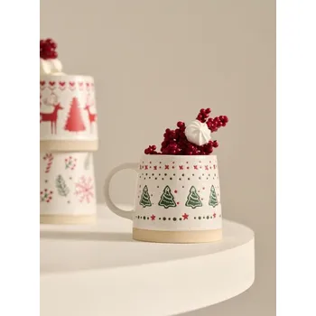 Stolování Sinsay - Hrnek s vánočním motivem - zelená - 051GI-77X - 051GI-77X-ONE