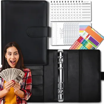 Zápisník Camerazar Velký plánovač rozpočtu s organizérem poznámek a finančním segregačním systémem