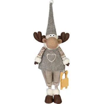 Vánoční dekorace Dekorácia MagicHome Vianoce, sob, chlapec, 13x21x53 cm
